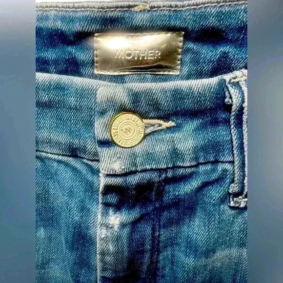 Mother The Looker Crop - Graffiti Girl 26 - Picture 5 of 8